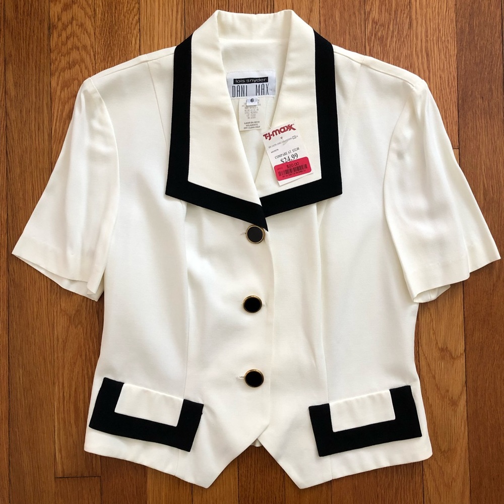 Vintage Collared Button Down Blouse